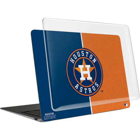 MLB Houston Astros Split MacBook Air 13in (2020) Case plus Skin